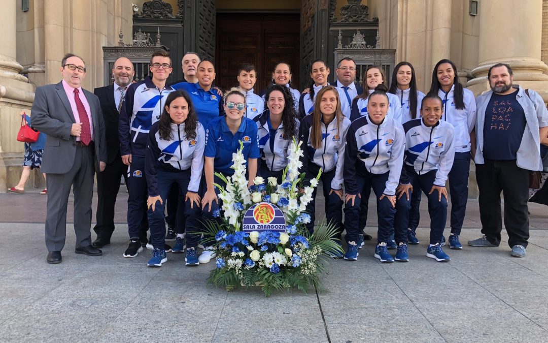 Sala Zaragoza realizará la habitual visita a la Basílica del Pilar y presentará a su plantilla en el Espacio Ambar