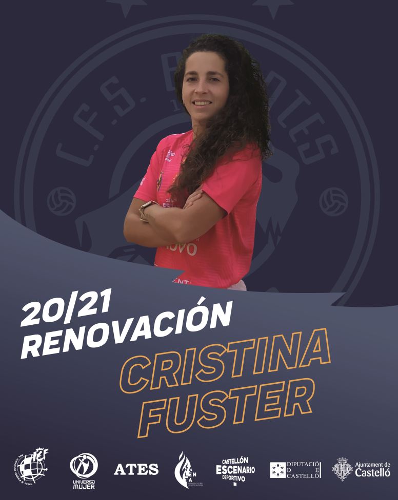 Cristina Fuster renueva por Bisontes Castellón FSF