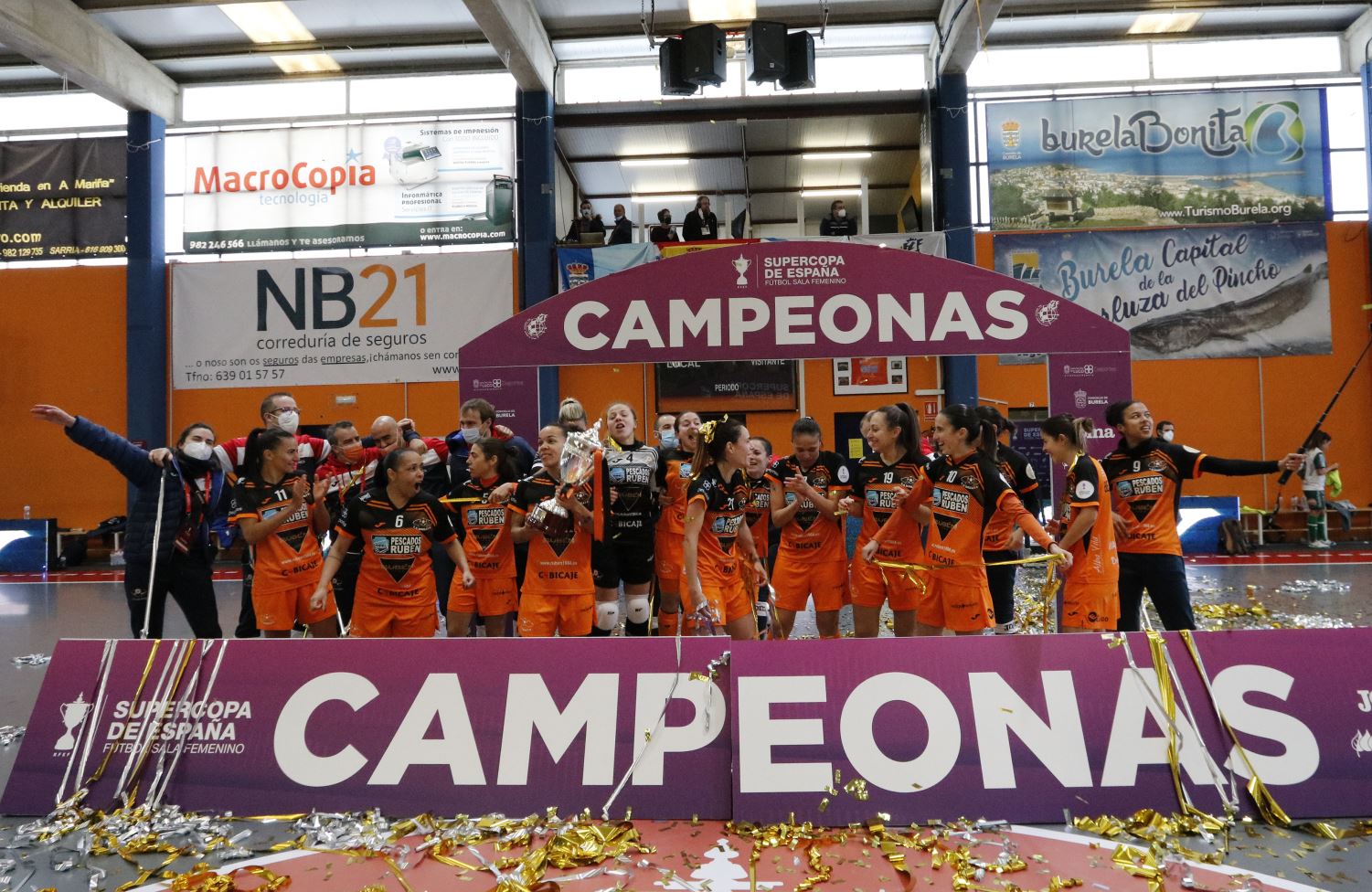 Pescados Rubén Burela es Campeón de la Supercopa de España