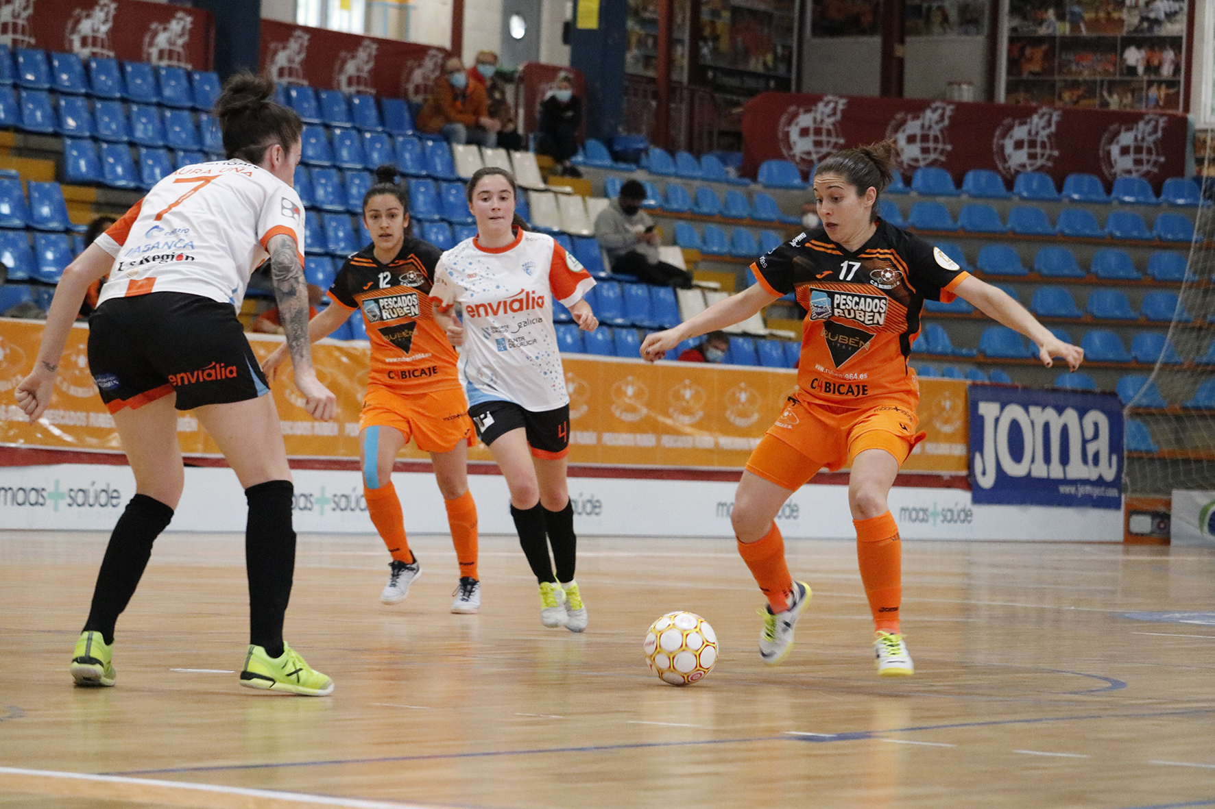 Previa del Partido de Cuartos de Copa de S.M. La Reina: Pescados Rubén Burela - Ourense Envialia FSF