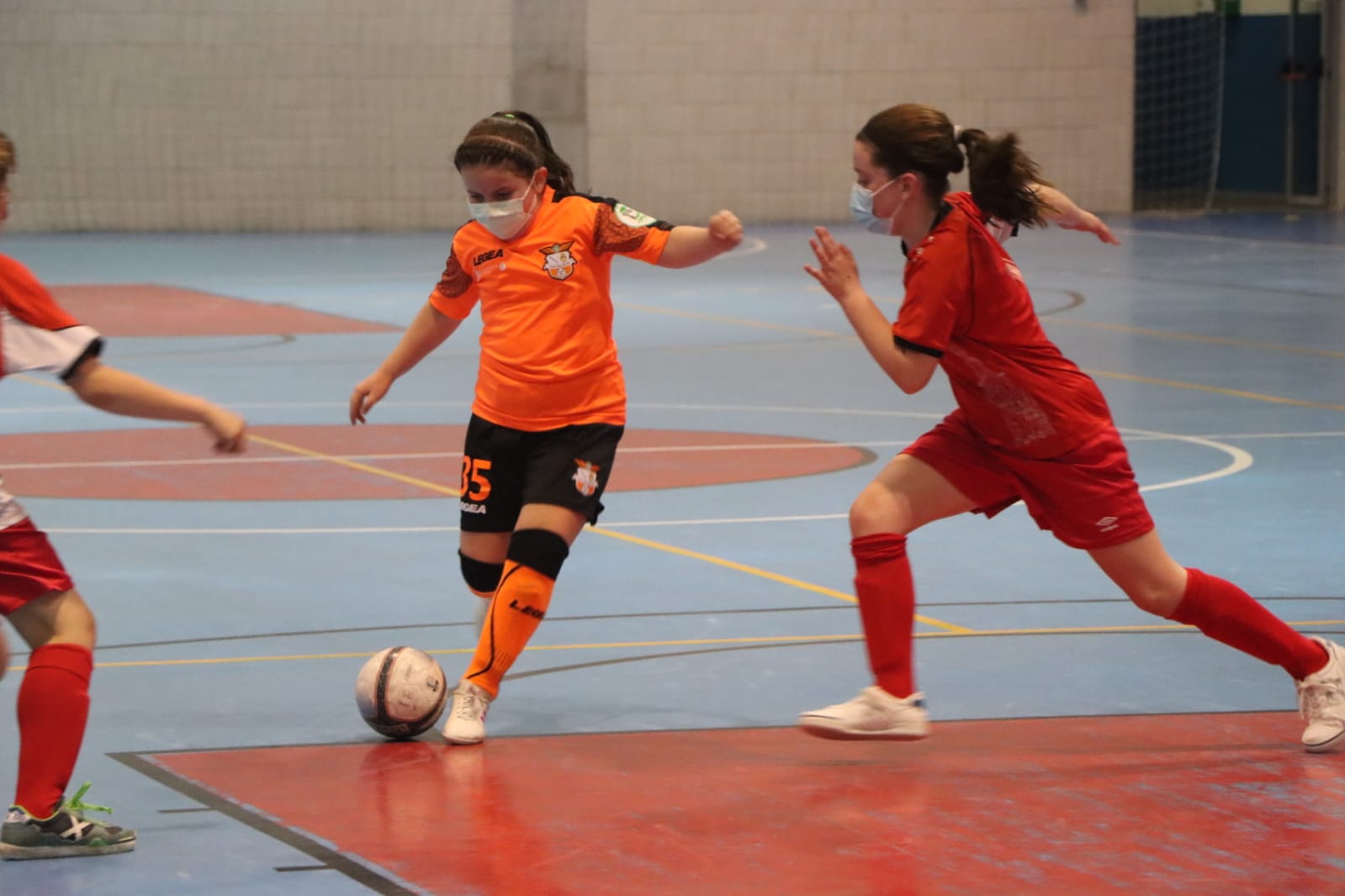 Segunda jornada de concentración de la Liga Gallega Alevín Femenina FS para el Viaxes Amarelle FSF en el “Día das Letras Galegas”