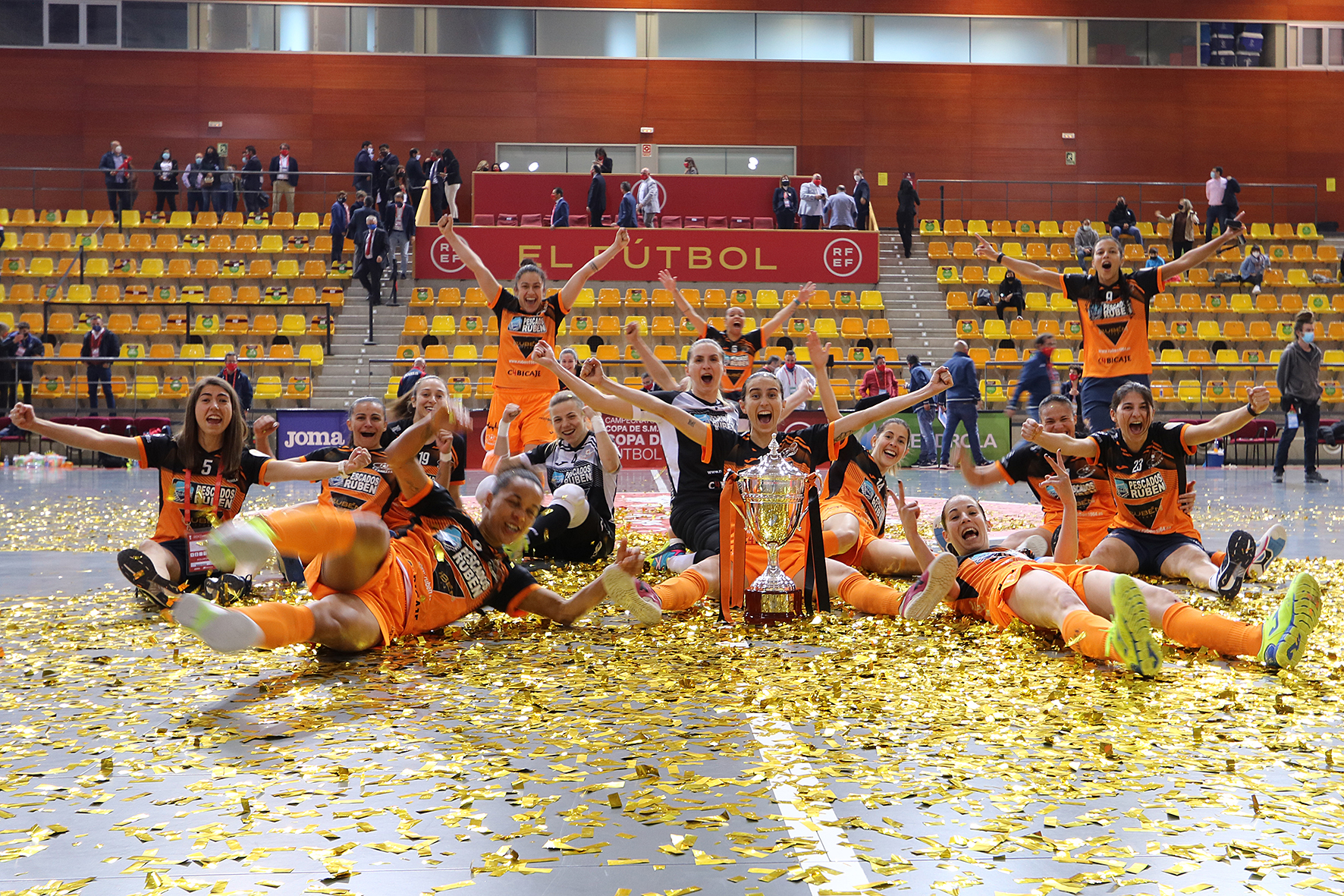 Rodiles, debut de las campeonas en Copa de la Reina