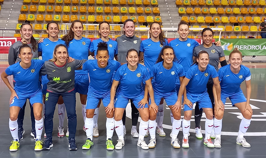 La Selección española femenina de fútbol sala prosigue su trabajo para el Preeuropeo con buenas sensaciones