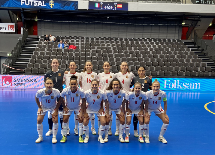 La Selección Española Femenina de Fútbol Sala gana a Italia en el segundo partido del PreEuropeo de Suecia