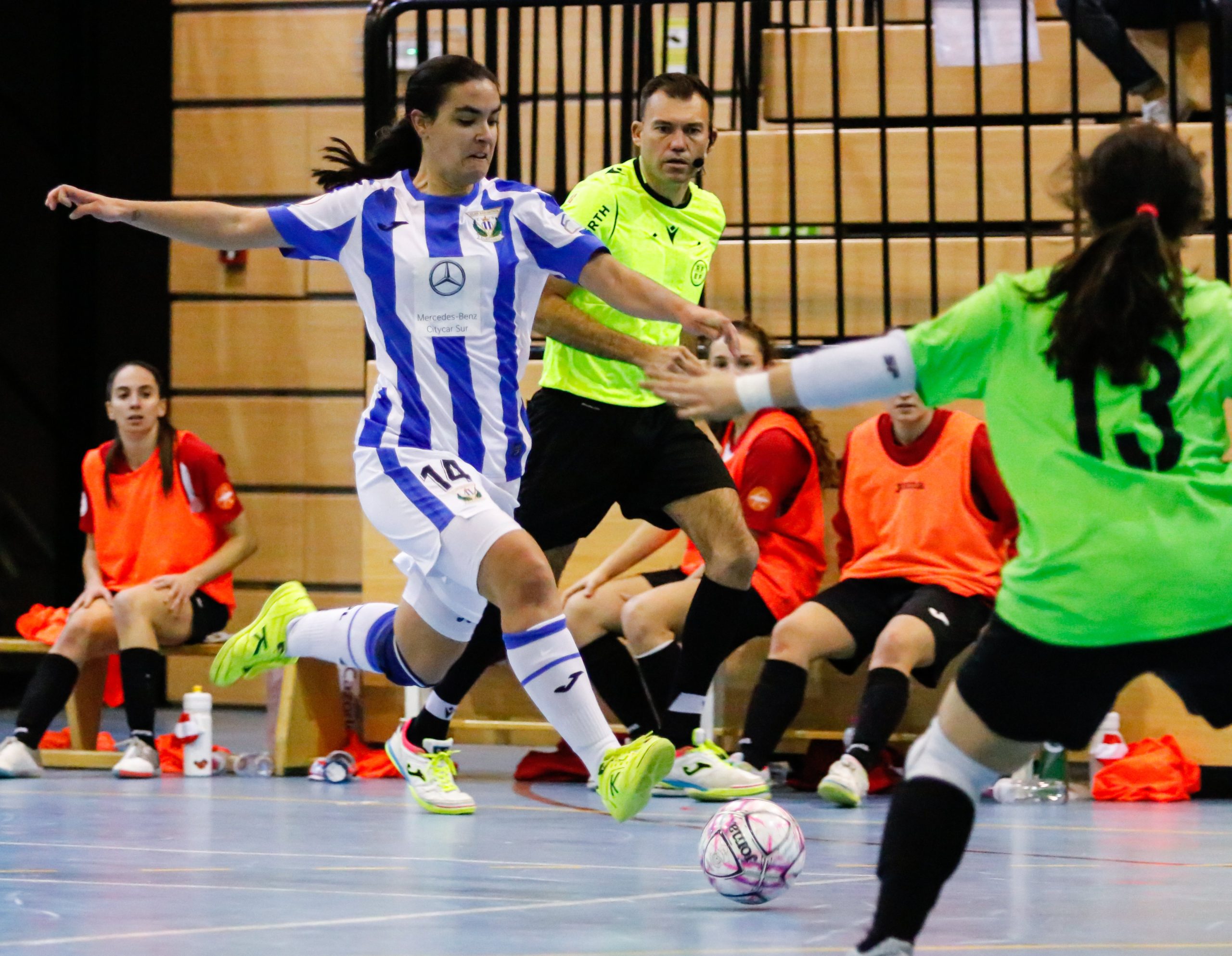 Crónica del Partido de Liga 1ª División: CD Leganés FS - AE Penya Esplugues. Jornada 9ª.