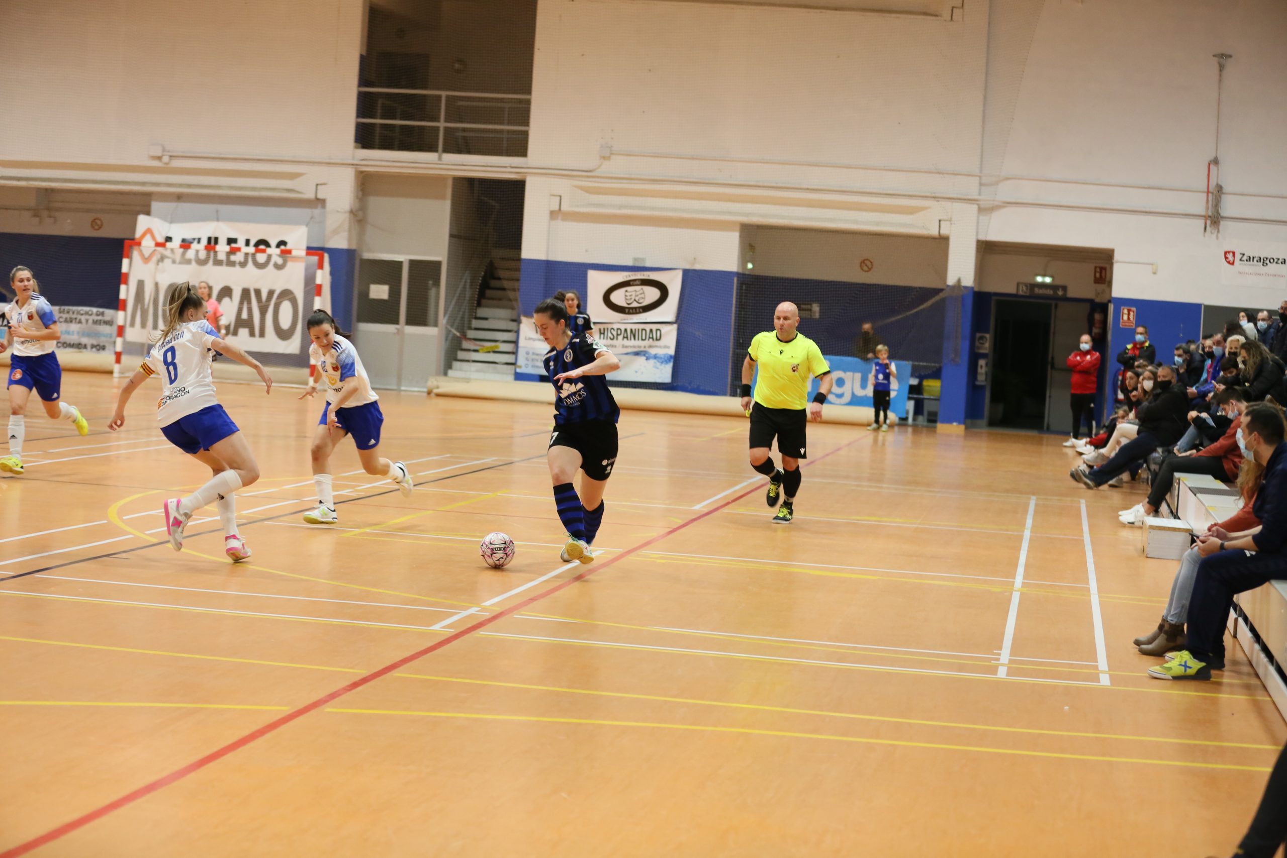 Crónica del Partido de Liga de 2ª División: Fútbol Emotion Zaragoza Futsal - Bodegas Sommos Intersala. Jornada 7ª. Grupo 2º