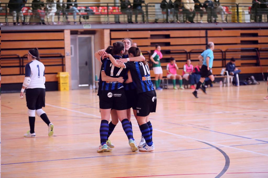 Crónica del Partido de Liga de 2ª División:  CD Santa Ana - Bodegas Sommos Intersala. Jornada 9ª. Grupo 2º