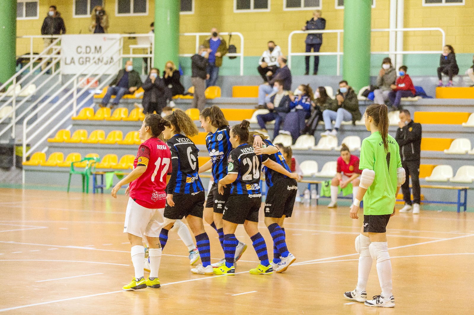 Crónica del Partido de Liga de 2ª División: Bodegas Sommos Intersala - Autoescuelas Tachepol FS Ripollet . Jornada 12ª. Grupo 2º