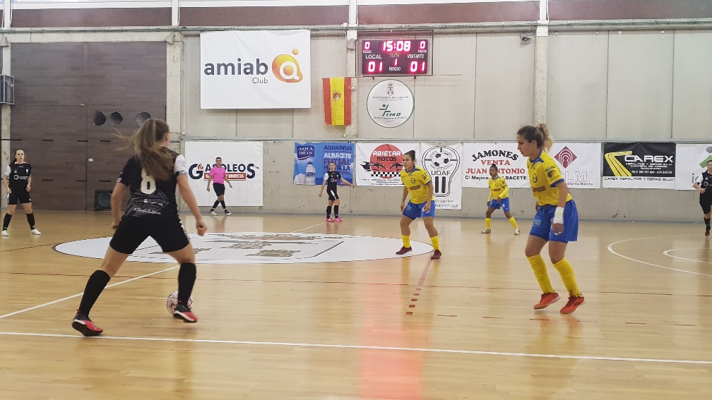 Crónica del Partido de Liga de 2ª División: UDAF Afanion Albacete - Merkocash Salesianos Puertollano. Jornada 11ª. Grupo 4º