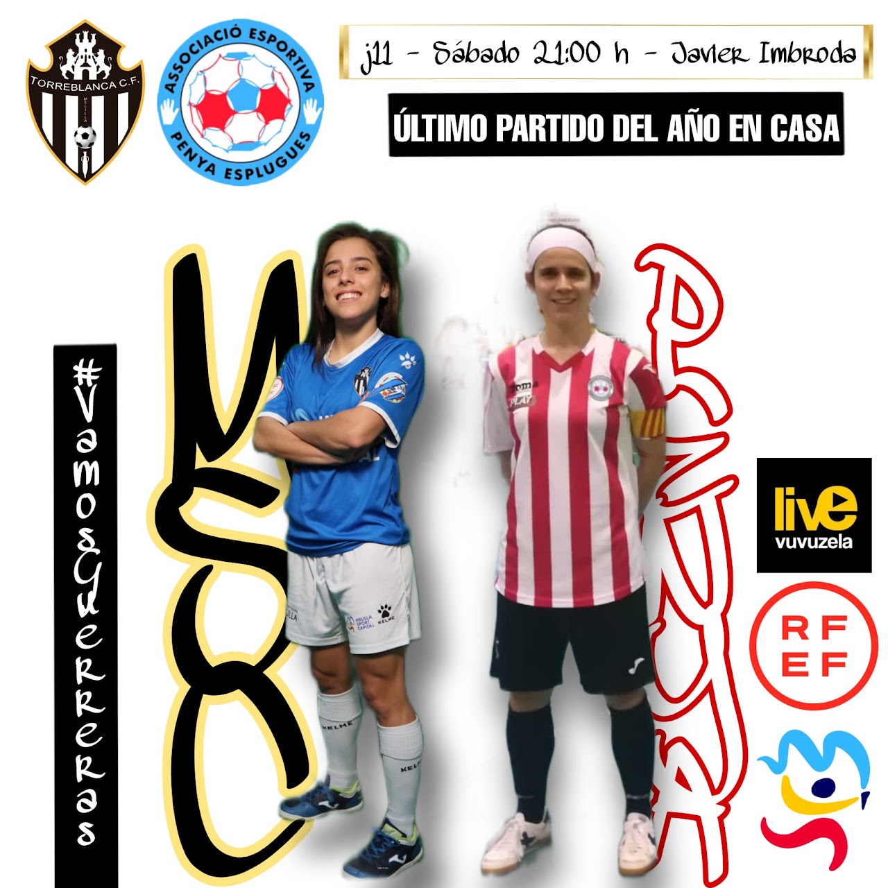 Previa del Partido de 1ª División de Fútbol Sala Femenino: MSC Torreblanca - AE Penya Esplugues. Jornada 11ª
