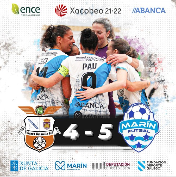 Crónica del Partido Dieciseisavos de Final de la Copa de S.M. La Reina: Viaxes Amarelle – Ence Marín Futsal