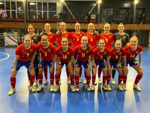 La Selección Española de Fútbol Sala Femenino repite triunfo ante Ucrania en el segundo amistoso