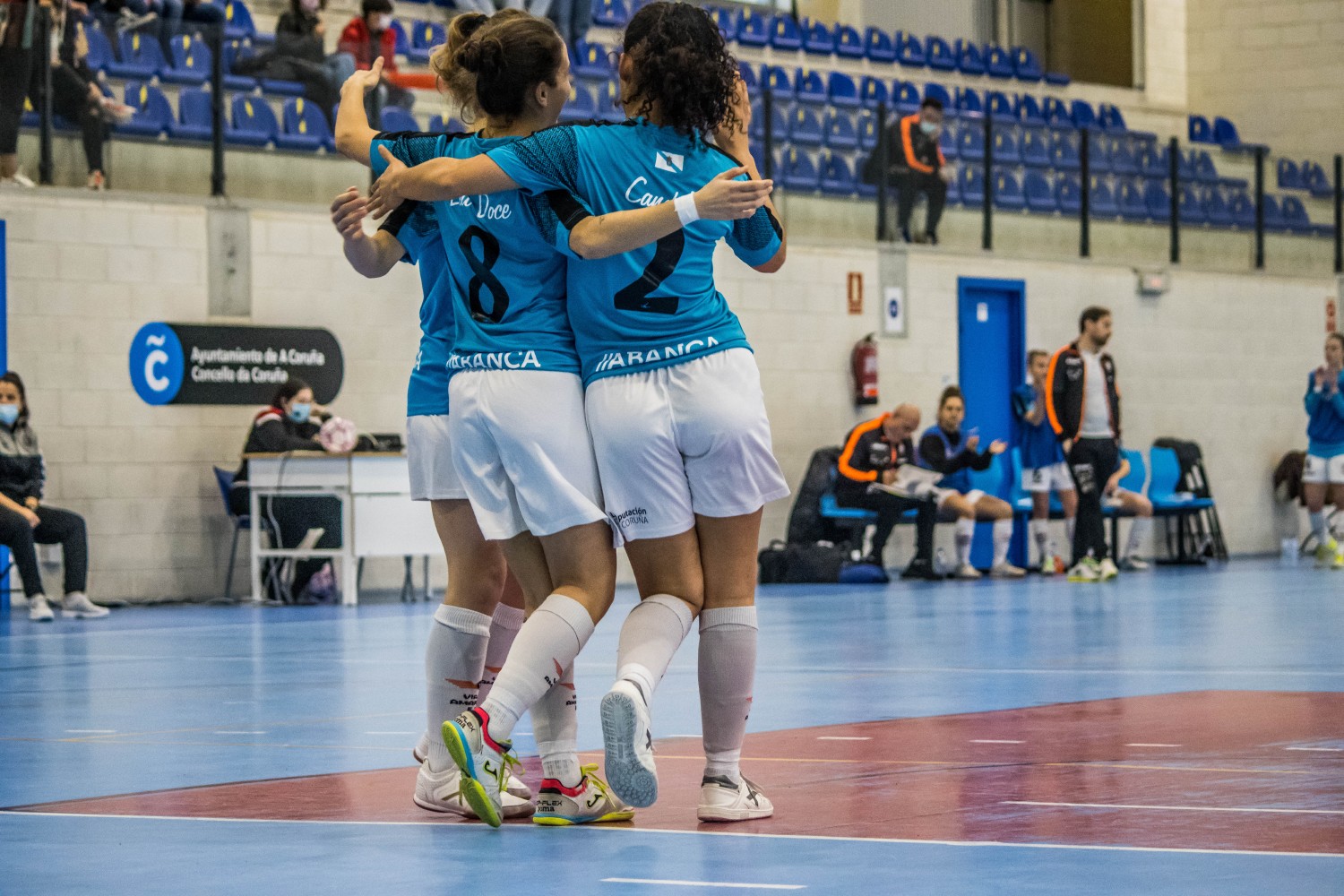 Previa del Partido de la Liga de 2ª División: Viaxes Amarelle FSF - Promesas EDF Logroño. Jornada 16ª. Grupo 1º