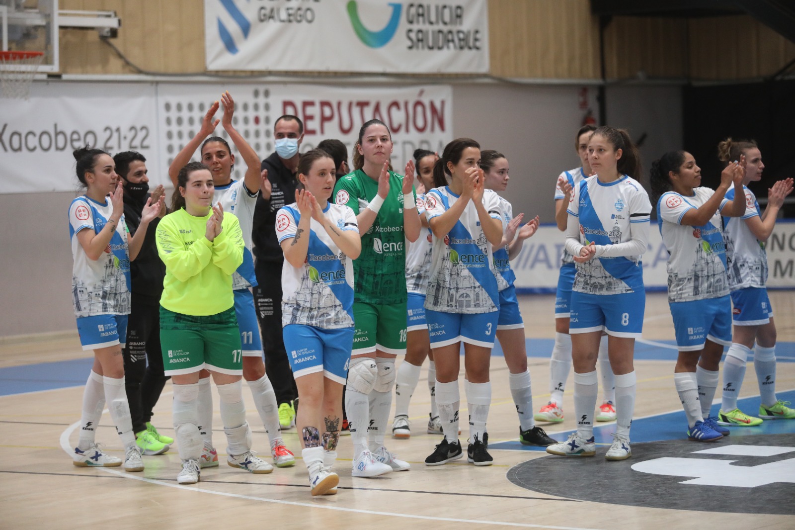 Crónica del Partido de Liga de 1ª División: Ence Marín Futsal - Ourense Envialia FSF. Jornada 19ª