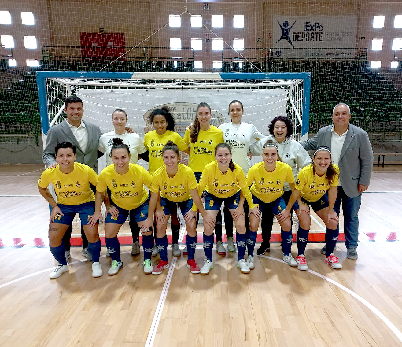 Crónica del Partido de Liga de 2ª División: Unami - Gran Canaria Teldeportivo. Grupo 4º. Jornada 21ª