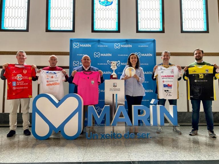 Presentada en Marín la Final de la Copa Xunta de Galicia