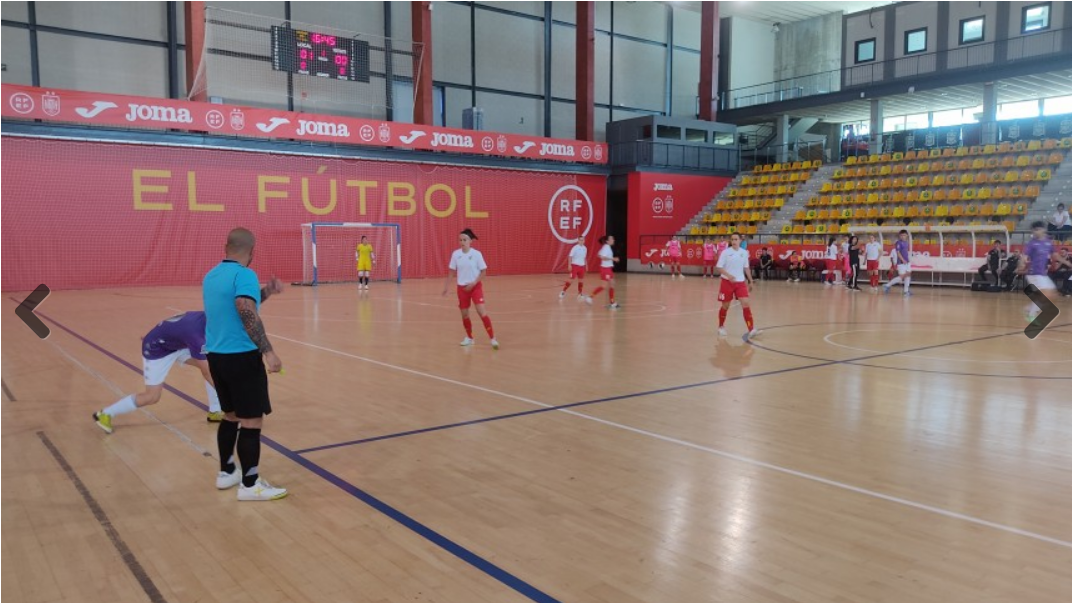 La Selección Femenina de Fútbol Sala pierde en el amistoso ante el Juvenil masculino de Ciudad de Guadalajara
