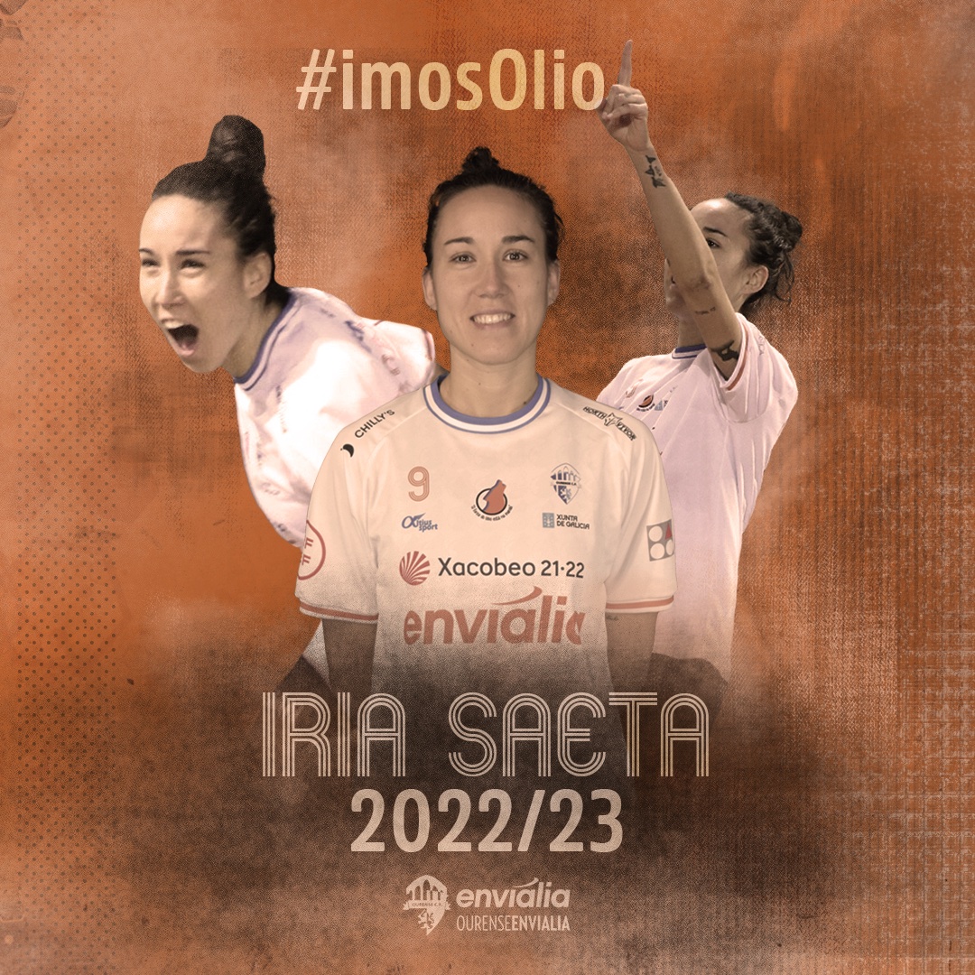 Renovación. Iria Saeta. Temporada 2022/2023. Una Jugadora Diferente