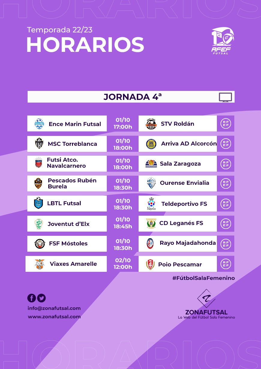 HORARIOS