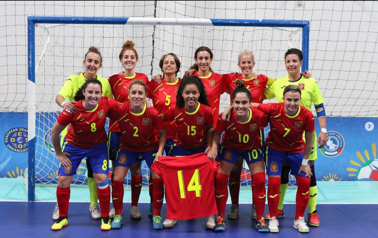 La Selección Femenina de Fútbol Sala para sordos consigue el Subcampeonato de Europa en Montesilvano.