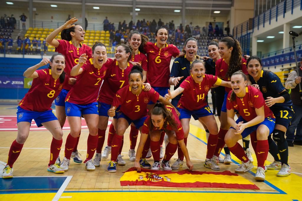 La Selección Femenina de Fútbol Sala disputará en Mallorca dos amistosos ante la Selección de Brasil