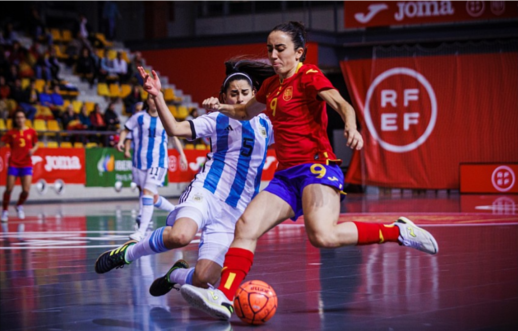 La Selección Femenina de Fútbol Sala se impone a la Selección de Argentina por seis goles a cero en el segundo amistoso