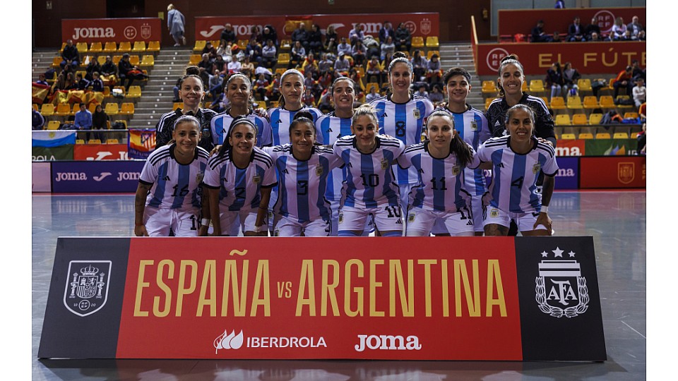 La Selección Femenina de Fútbol Sala se impone a la Selección de Argentina en un emocionante partido