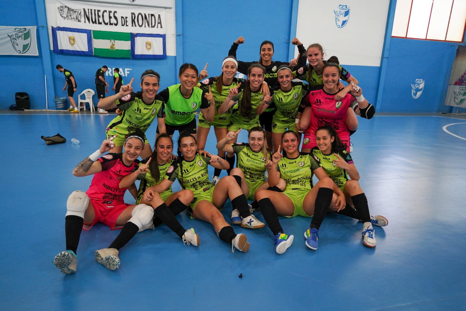 FSF Castro Campeón del Grupo 1º de la 2ª División de Fútbol Sala Femenino. Foto: FSF Castro