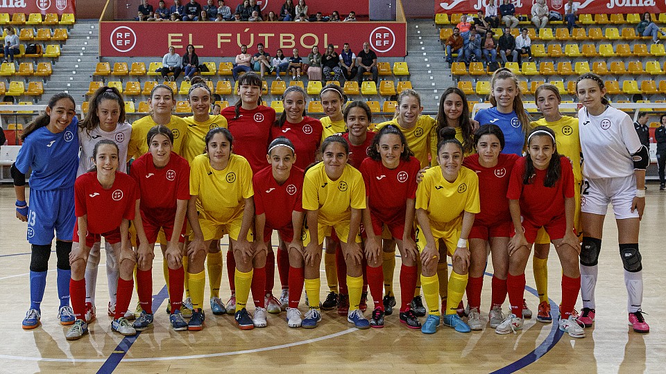 Conoce la convocatoria de la Selección Española Femenina Sub-15 de Fútbol Sala para enfrentarse a Portugal en dos amistosos