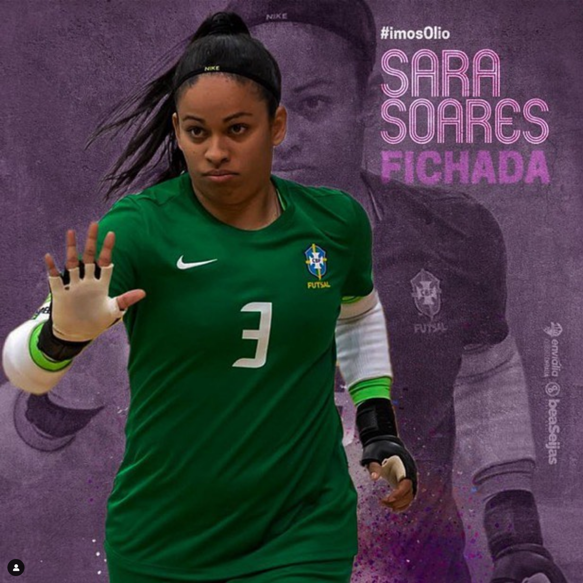 Sara Soares, fichaje de Ourense Envialia para la Temporada 2023/2024. Foto: Ourense Envialia