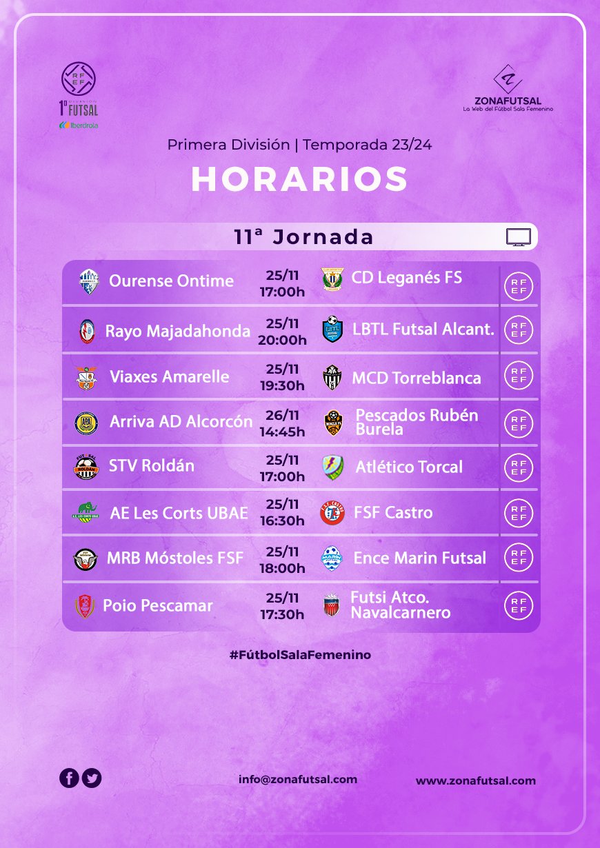 horarios