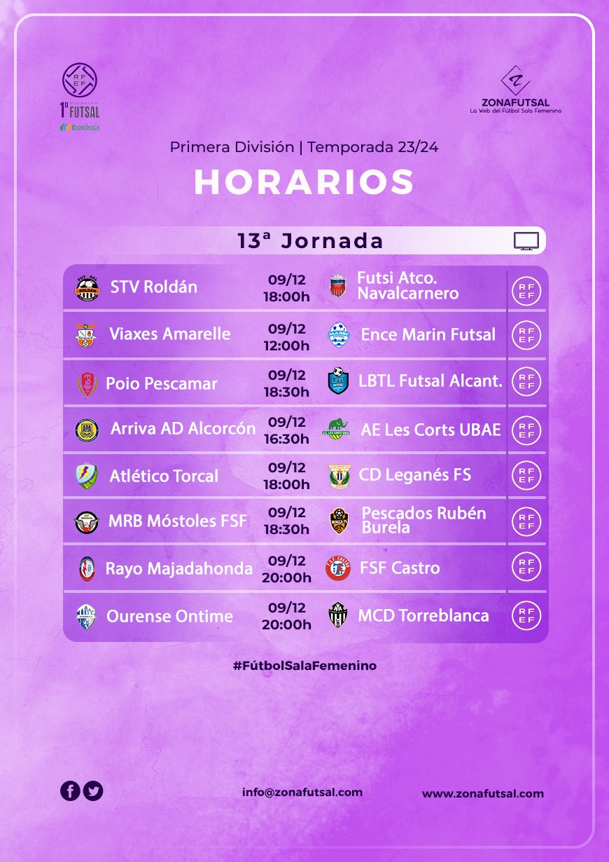 horarios