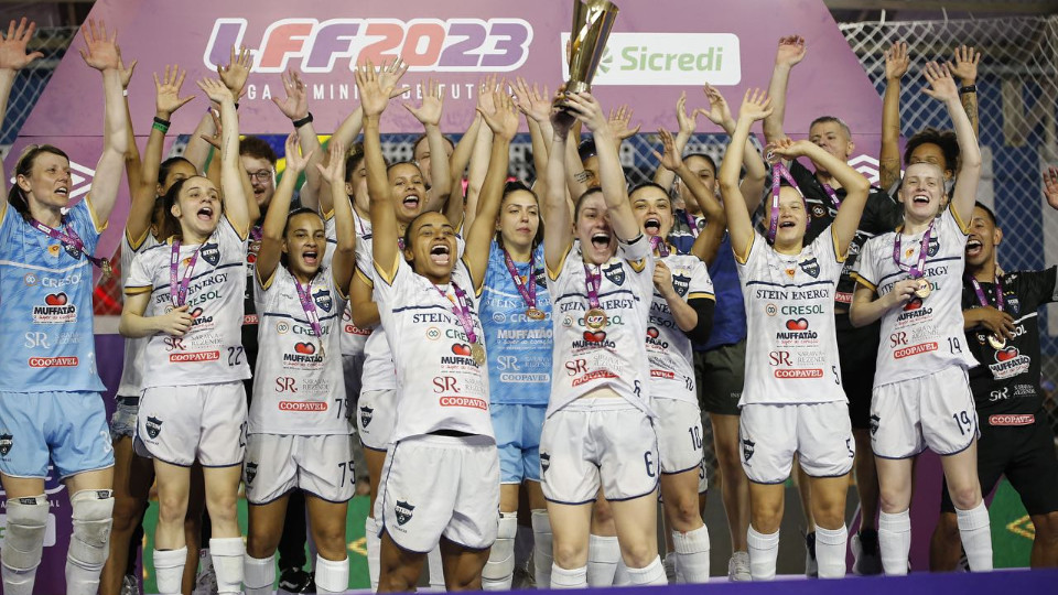 Comenzó la Liga de Fútbol Sala Femenino Femenina en Brasil
