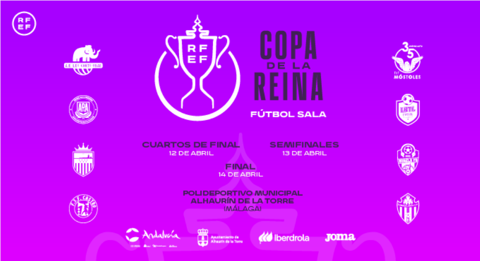 Previa de la Copa de S.M. La Reina de Fútbol Sala Femenino 2024: Un Clásico, un derbi y dos cuartos de final muy abiertos para comenzar la Copa.