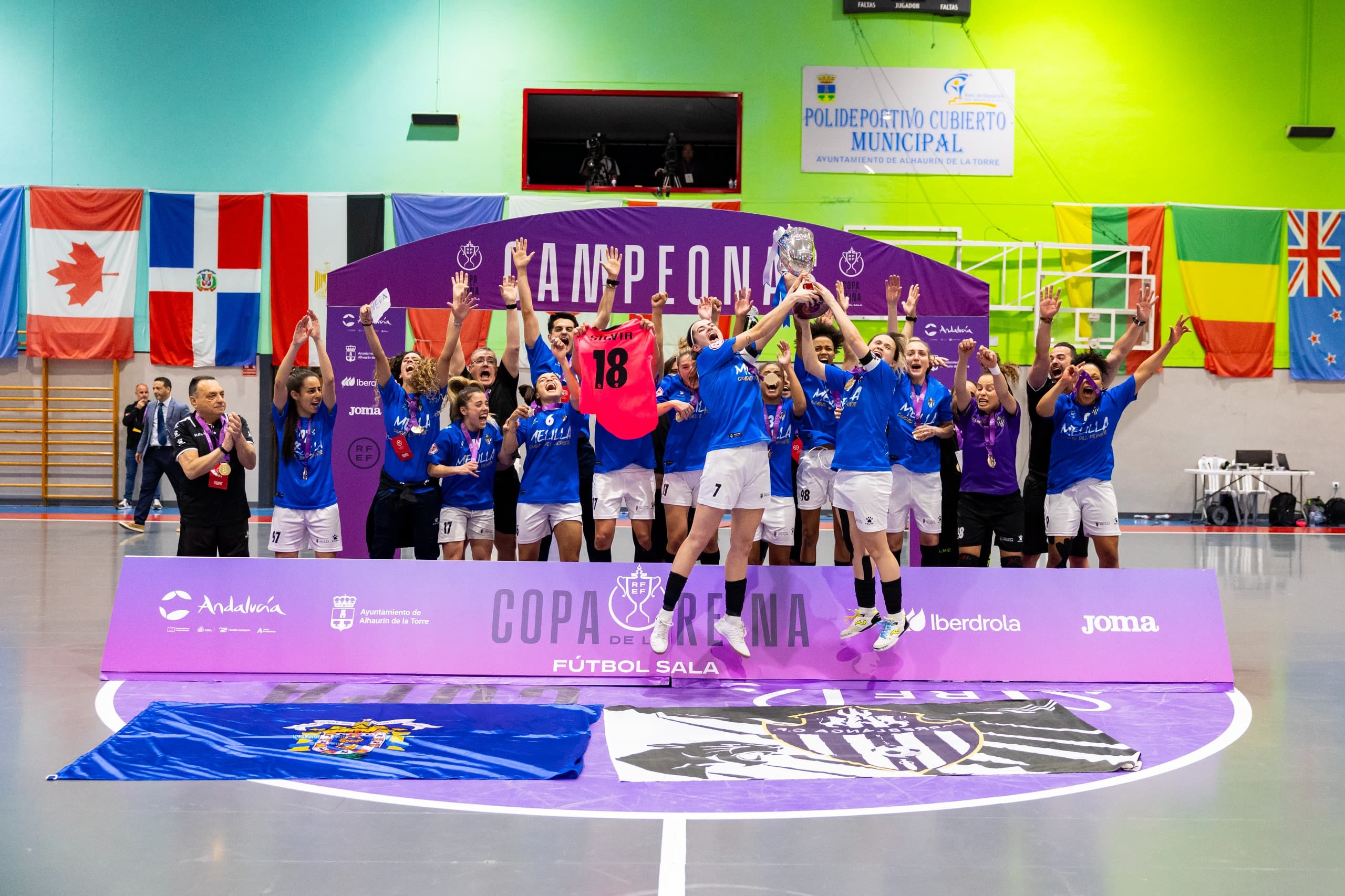 MCD Torreblanca hace historia y consigue su primera Copa de S.M. La Reina de Fútbol Sala Femenino