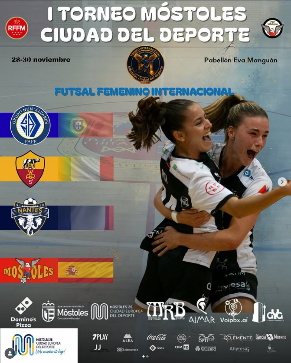 I Torneo Internacional "Móstoles Ciudad del Deporte" del 28 al 30 de Noviembre
